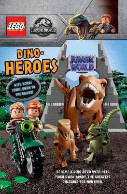 Book cover for Dino Heroes (with bonus story Owen to the Rescue)
