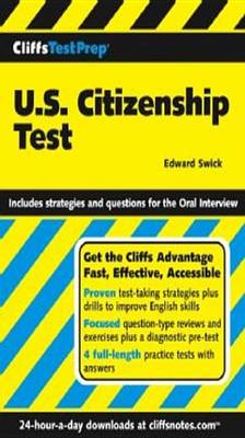 Cover of Cliffstestprep U.S. Citizenship Test