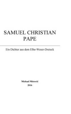 Book cover for Samuel Christian Pape
