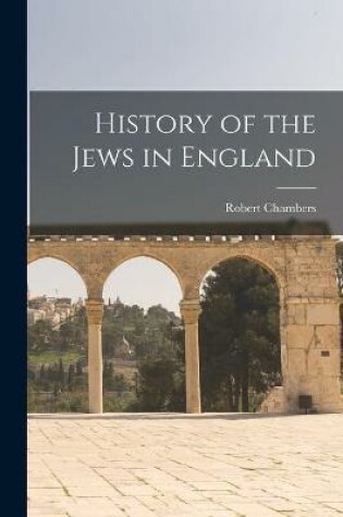 Cover of History of the Jews in England