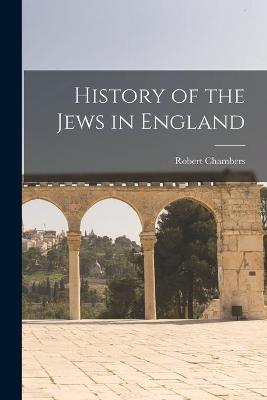 Book cover for History of the Jews in England