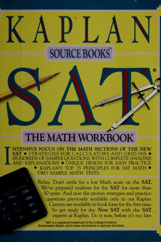 Cover of Sat the Math Workbook