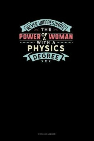 Cover of Never Underestimate The Power Of A Woman With A Physics Degree