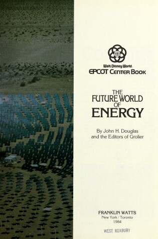 Cover of The Future World of Energy