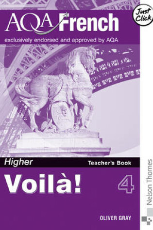 Cover of Voila! 4 for AQA Higher Teacher's Book