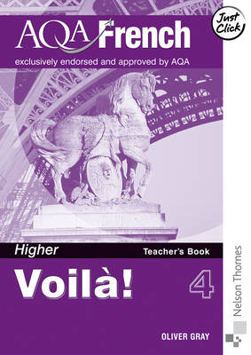 Book cover for Voila! 4 for AQA Higher Teacher's Book