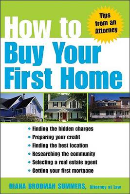 Book cover for How to Buy Your First Home