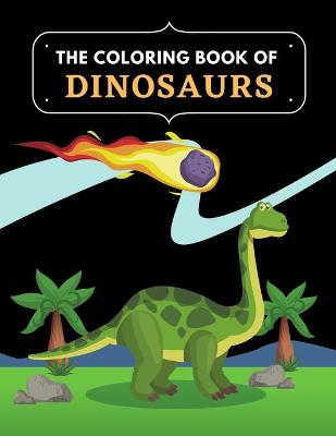 Book cover for The Coloring Book of Dinosaurs