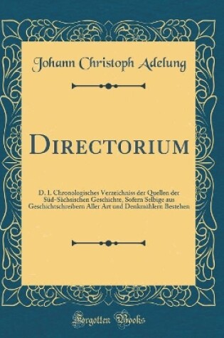 Cover of Directorium