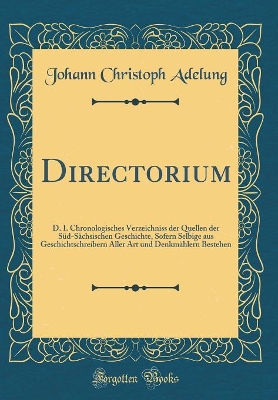Book cover for Directorium