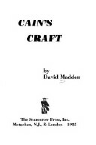 Cover of Cain's Craft