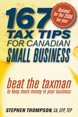 Book cover for 167 Tax Tips for Canadian Small Business