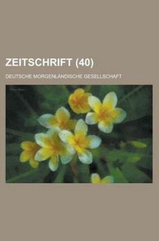 Cover of Zeitschrift (40)