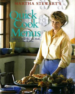 Book cover for Martha Stewart's Quick Cook Menus