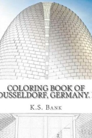 Cover of Coloring Book of Dusseldorf, Germany. I