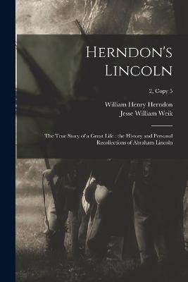 Book cover for Herndon's Lincoln