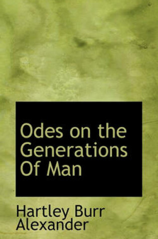 Cover of Odes on the Generations of Man