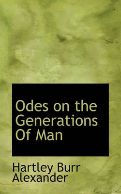 Book cover for Odes on the Generations of Man