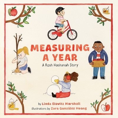 Book cover for Measuring a Year: A Rosh Hashanah Story