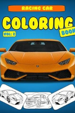 Cover of Racing Car Coloring Book Vol 2