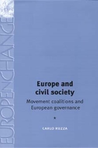 Cover of Europe and Civil Society