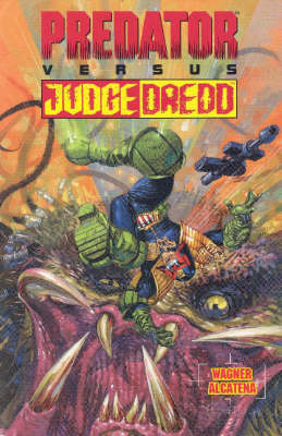 Book cover for Predator Vs. Judge Dredd