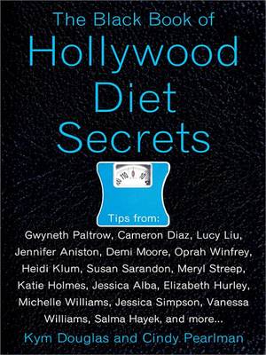 Book cover for The Black Book of Hollywood Diet Secrets