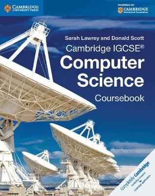 Book cover for Cambridge IGCSE® Computer Science Coursebook
