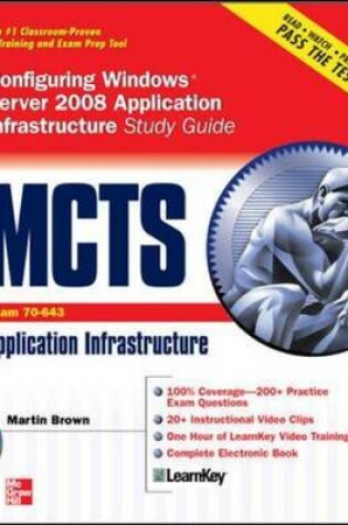 Cover of MCTS Configuring Windows Server 2008 Application Infrastructure