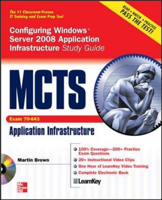 Book cover for MCTS Configuring Windows Server 2008 Application Infrastructure