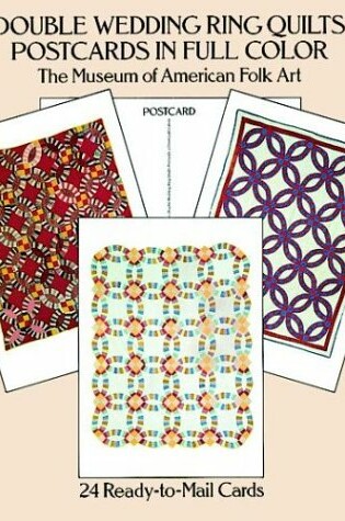 Cover of Double Wedding Ring Quilts Postcards in Full Colour