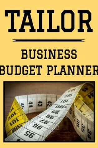 Cover of Tailor Business Budget Planner