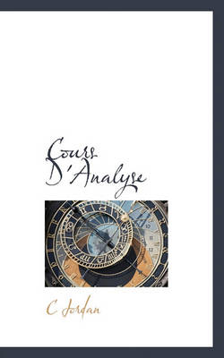 Book cover for Cours D'Analyse