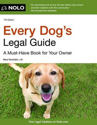 Book cover for Every Dog's Legal Guide
