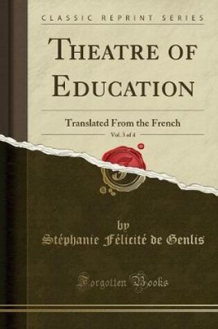 Cover of Theatre of Education, Vol. 3 of 4