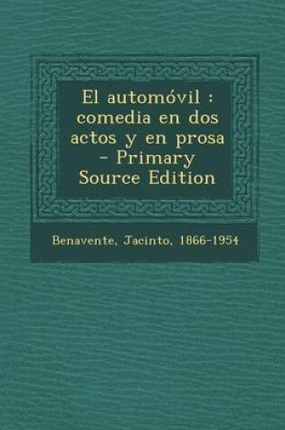 Cover of El automovil