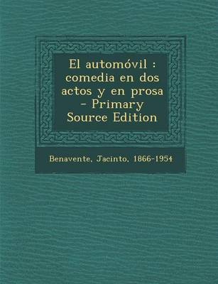 Book cover for El automovil