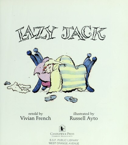 Book cover for Lazy Jack