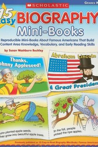 Cover of 15 Easy Biography Mini-Books