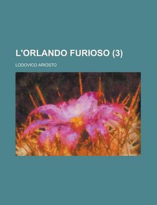 Book cover for L'Orlando Furioso (3 )