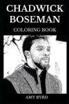 Book cover for Chadwick Boseman Coloring Book