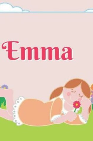 Cover of Emma Personalized Sketchbook Journal Notebook