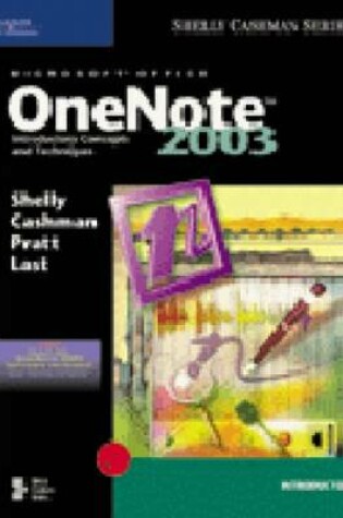 Cover of Microsoft Office OneNote 2003