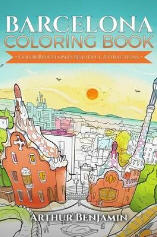 Cover of Barcelona Coloring Book