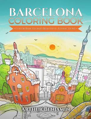 Book cover for Barcelona Coloring Book