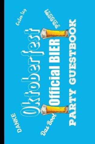 Cover of Oktoberfest Official Bier Party Guestbook