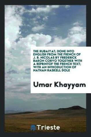 Cover of The Rubaiyat of Umar Khaiyam