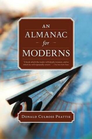 Cover of An Almanac for Moderns