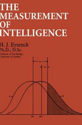 Cover of The Measurement of Intelligence