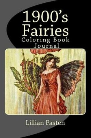 Cover of 1900's Fairies Coloring Book Journal